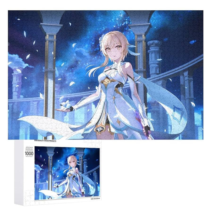 Amazon.co.jp: 原神-蛍の後ろの柱ジグソーパズル1000 PCS 人気